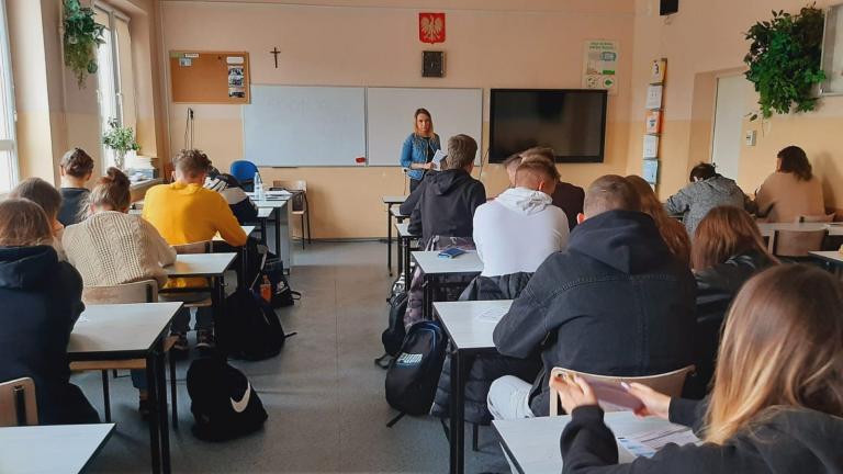 Seminarium w Zespole Szkół Technicznych w Dąbrowie Górniczej