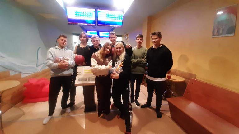 Turniej Bowlingowy w skoczowskim Hufcu