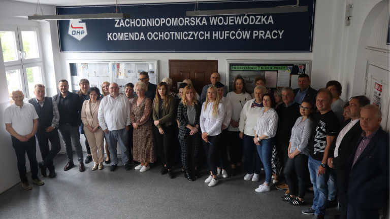 Narada Kadry Kierowniczej Zachodniopomorskiej Wojewódzkiej Komendy OHP w Szczecinie