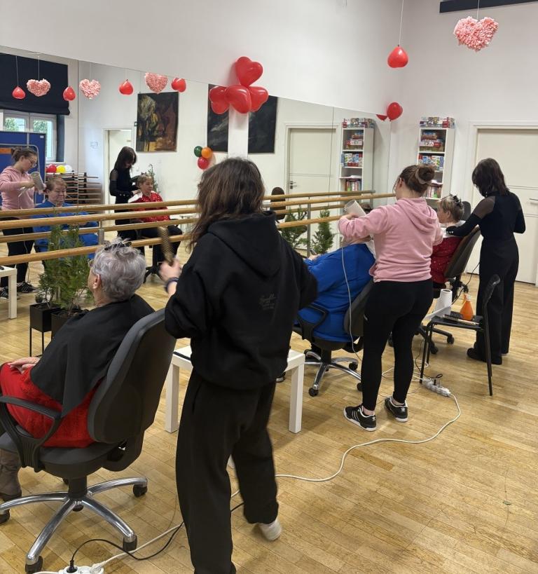 Walentynkowe SPA u seniorów