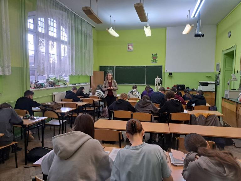 „Pociąg do kariery” – warsztaty w świdnickim liceum
