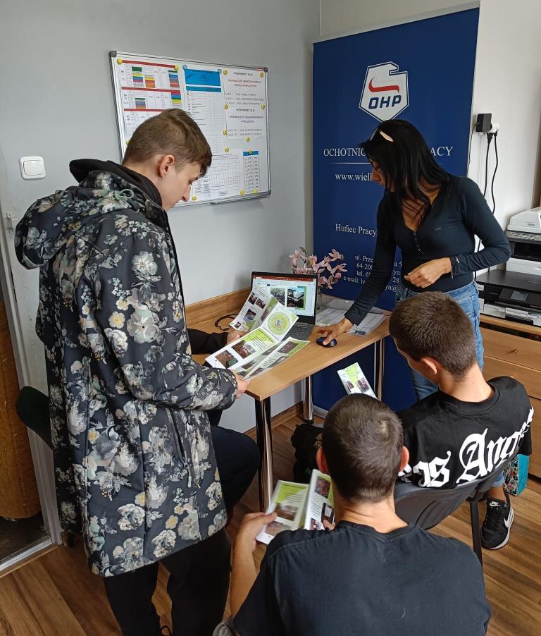 W Hufcu Pracy w Wolsztynie opowiadali o projektach