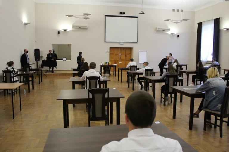 Egzamin ósmoklasisty  na finiszu