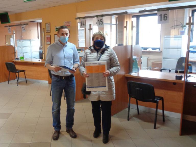MCK Skoczów w Powiatowym Urzędzie Pracy w Cieszynie