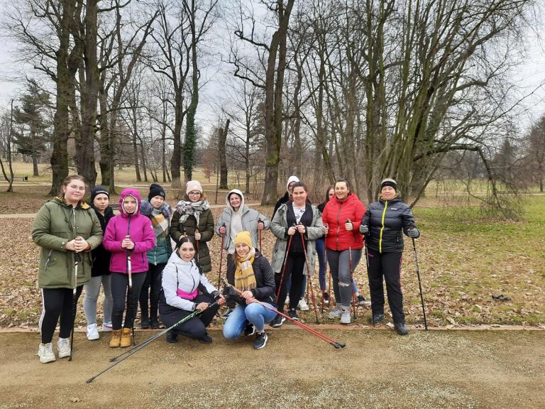 Zajęcia z nordic walking w 9-1 HP Rzeszów
