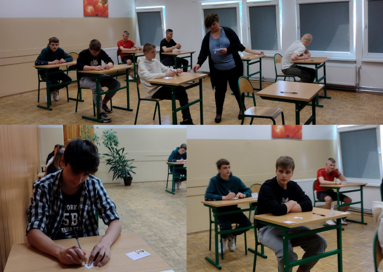 Egzamin ósmoklasisty – 3 dni wyzwań uczestników 11-23 Hufca Pracy w Słupsku