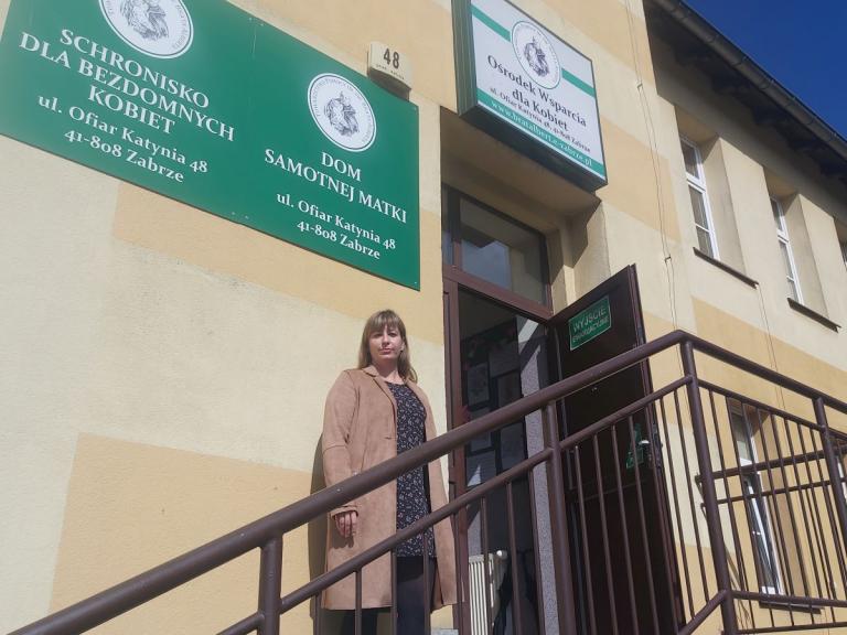 Spotkanie w Ośrodku Wsparcia dla Kobiet w Zabrzu
