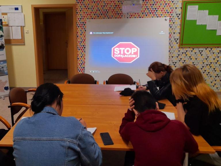 Zajęcia profilaktyczne w ramach realizacji programu „Życie jest przede mną” w OSiW Iwonicz