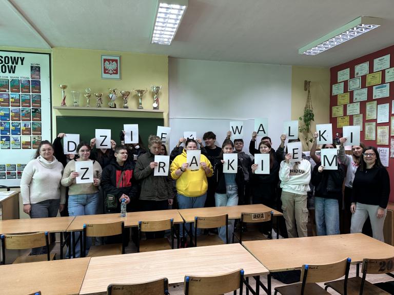 Europejski Dzień Walki z Rakiem Piersi w Hufcu Pracy we Wrześni 