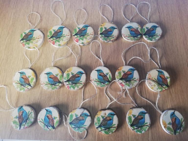 WIOSENNE WARSZTATY DECOUPAGE W PYSKOWICACH 