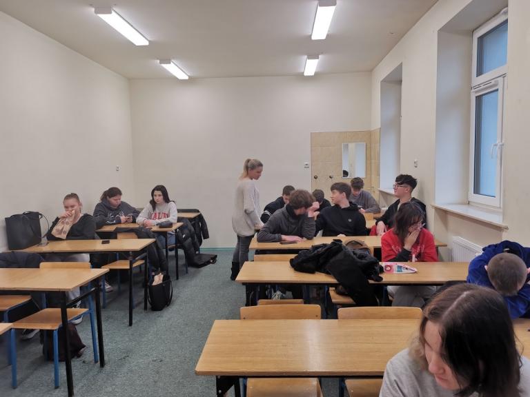 Zajęcia podczas ferii z doradcą zawodowym w HP Bolesławiec