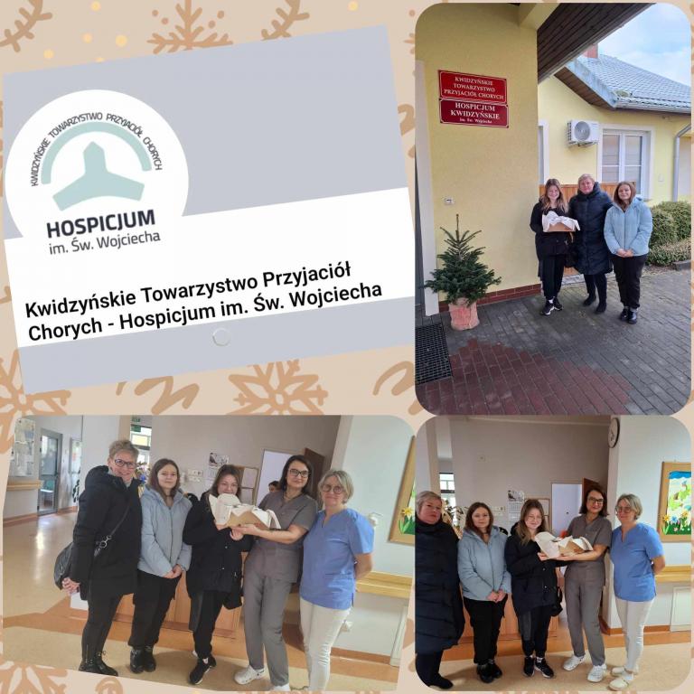 Słodki poczęstunek dla Hospicjum w Kwidzynie