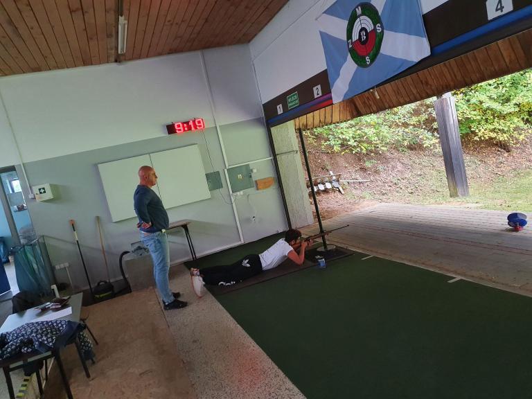 Ćwiczenia przed Ogólnopolskimi Zawodami Sportowymi.