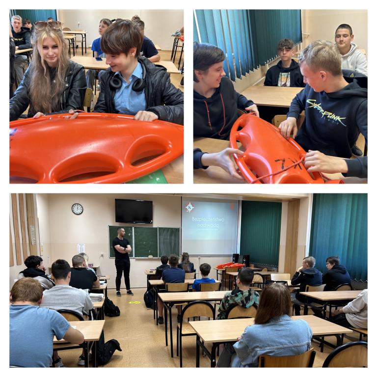 Spotkanie z ratownikiem w 11-19 Hufcu Pracy w Słupsku