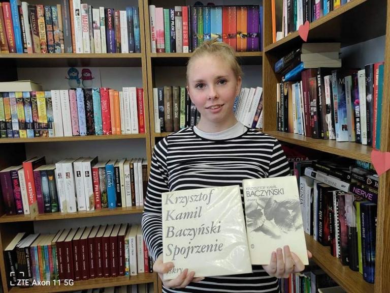 Dzień poezji Krzysztofa Kamila Baczyńskiego w 9-8 HP w Sanoku