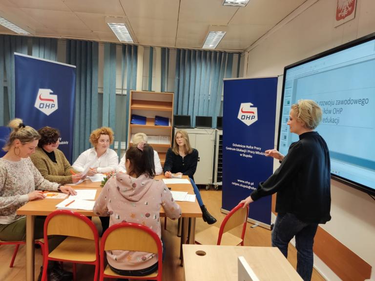 Seminarium „Planowanie rozwoju zawodowego przez pracowników OHP i pracowników edukacji” w CEiPM w Słupsku