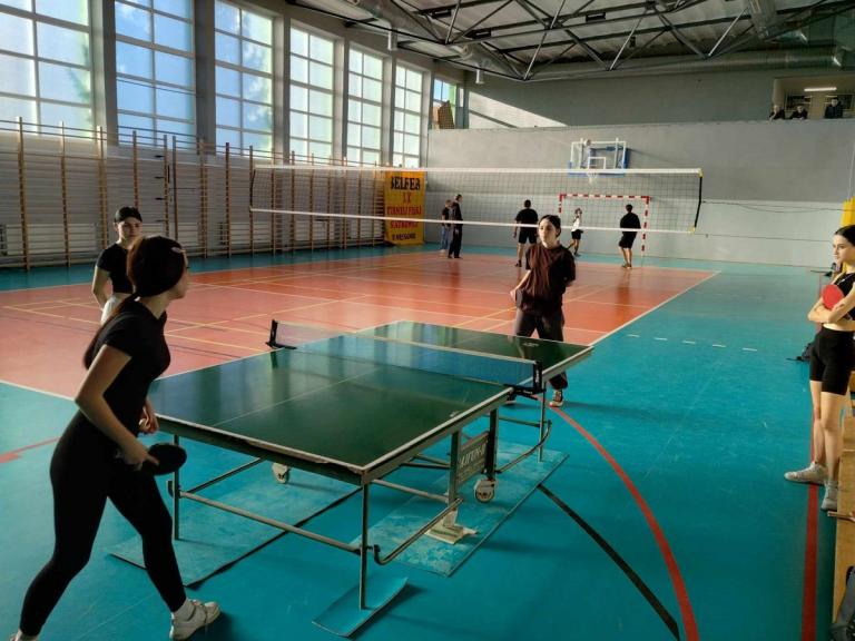 Mistrzostwa Zespołu szkół Nr. 5 w Sanoku w Tenisie Stołowym