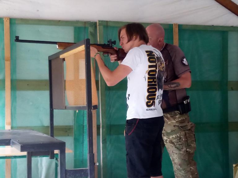 Trening strzelecki 