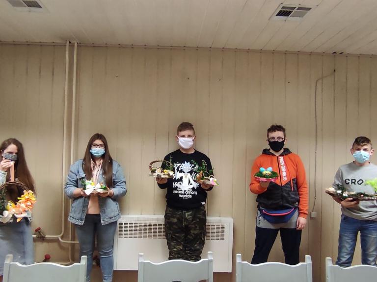 Warsztaty plastyczne w 9-8 Hufcu Pracy w Sanoku