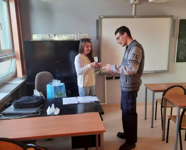„Europejski quiz” wręczenie nagród