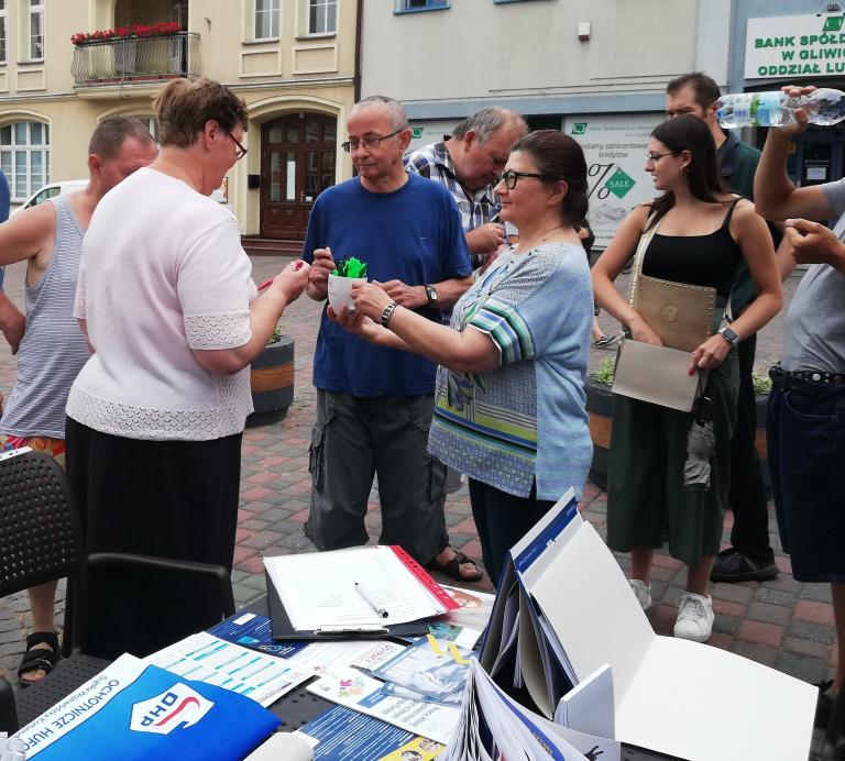 Młodzieżowe Centrum Kariery OHP aktywne na obchodach Jubileuszu 750-lecia Miasta Lublińca