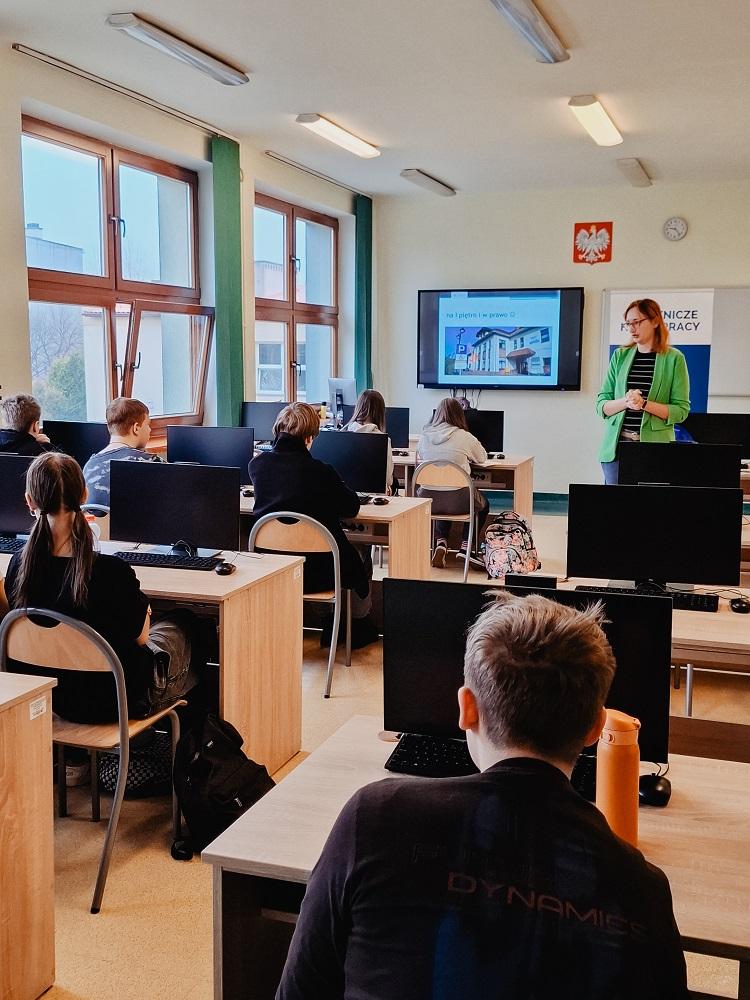 Czym jest nauka zawodu? Spotkanie z uczniami ósmych klas w ramach Dni Kariery w Kętach