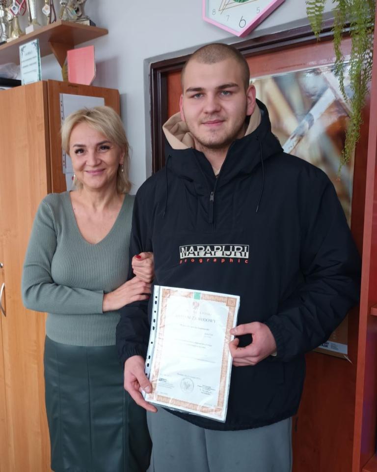 Miłe odwiedziny Absolwenta
