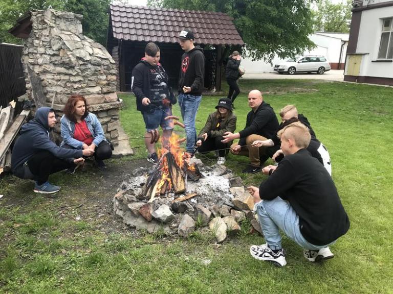 SPOTKANIE PRZY OGNISKU W STARACHOWICACH