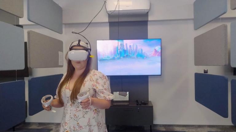 Kadra HP z Legnicy na szkoleniu „Gogle VR – w doradztwie zawodowym”