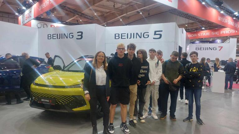 Wieruszowski hufiec na Motor Show w Poznaniu