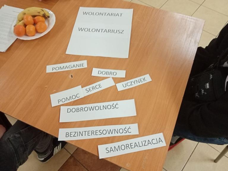 Zajęcia profilaktyczne o pomaganiu i wolontariacie w Ośrodku Szkolenia i Wychowania OHP w Iwoniczu