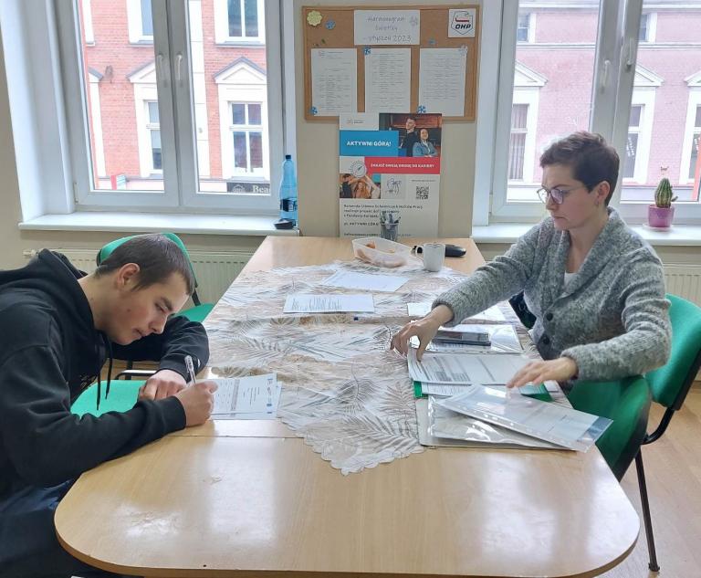 Projekt „Aktywni Górą” Etap III w 11- 16 Hufcu Pracy w Kwidzynie