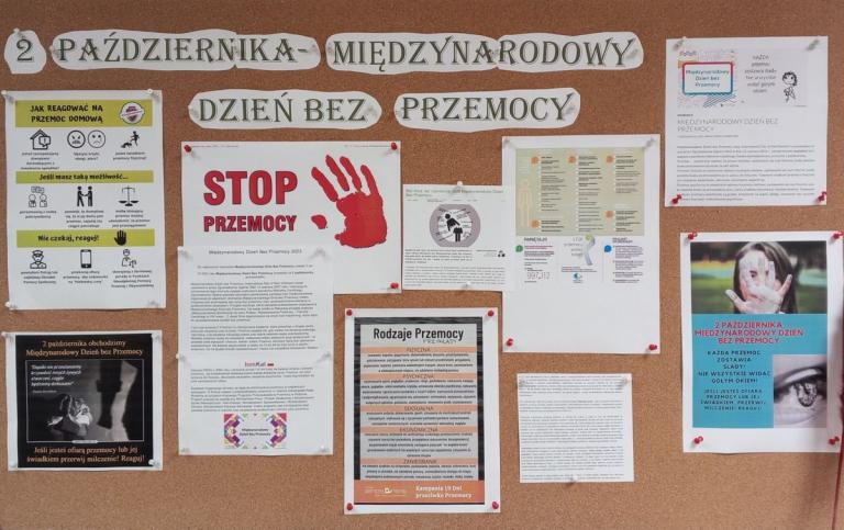 Międzynarodowy Dzień bez Przemocy w przemyskim 9-13 Hufcu Pracy