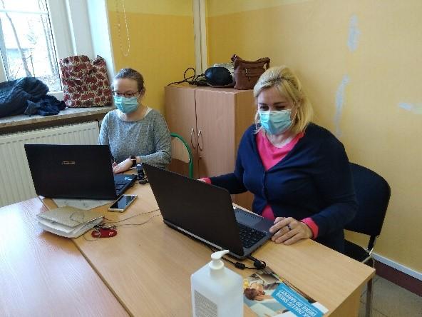Zajęcia online w SP nr 23 w Bielsku-Białej