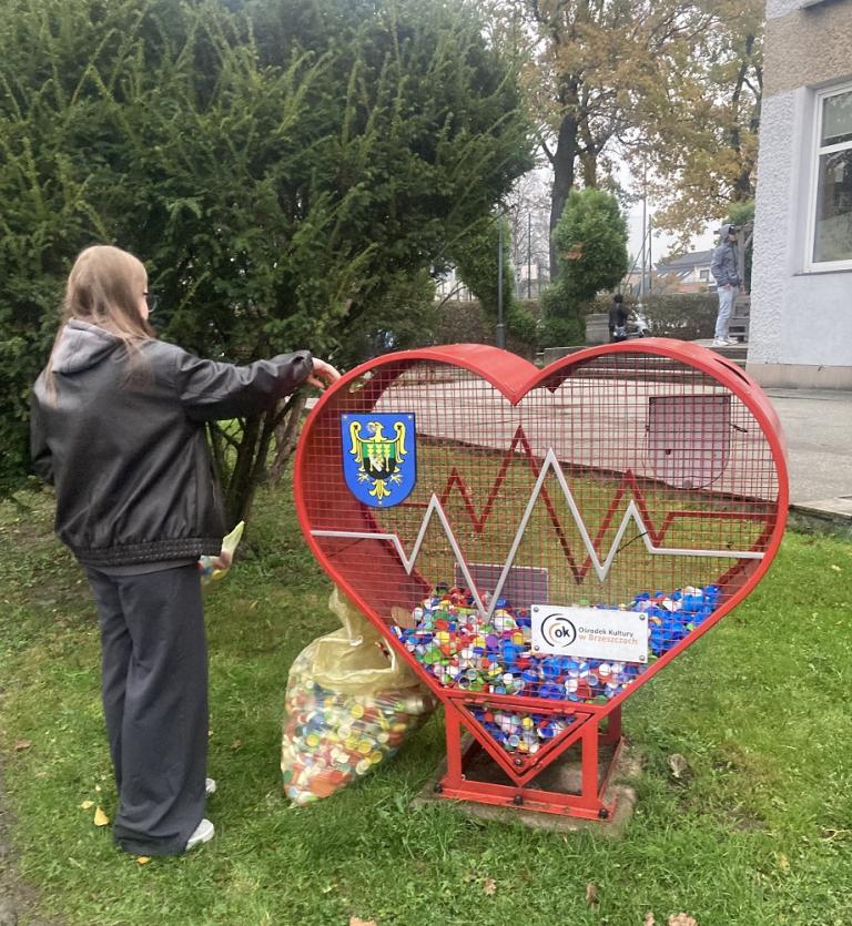 Zbiórka zakrętek w oświęcimskiej jednostce