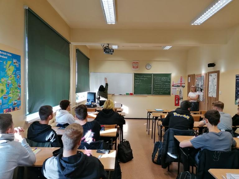 Spotkanie pracowników MCK z uczniami Centrum Edukacji w Zabrzu