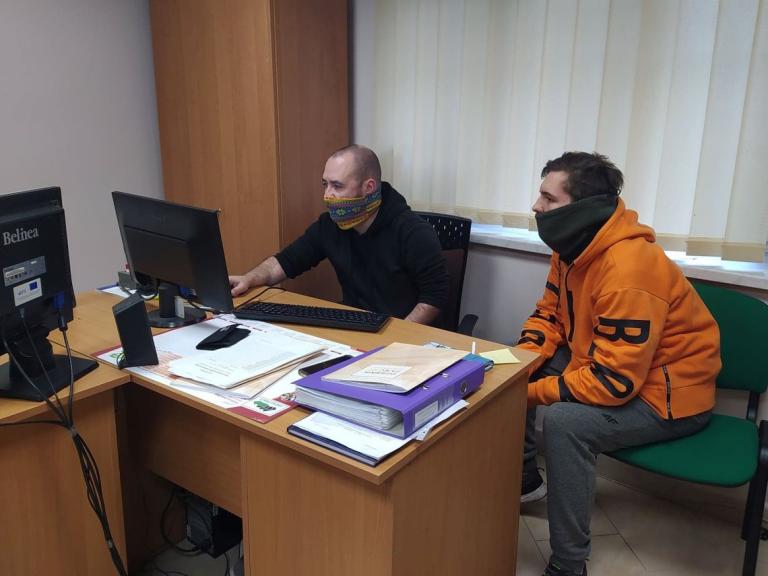 Pomoc w zdalnym nauczaniu dla uczestników przemyskiego Hufca Pracy