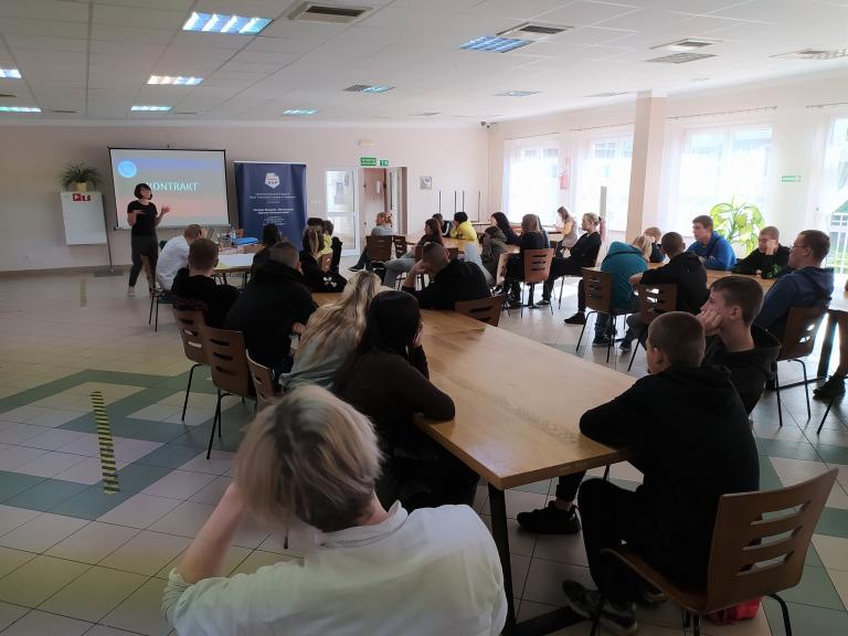 Spotkanie z położną w Dąbrowie Górniczej
