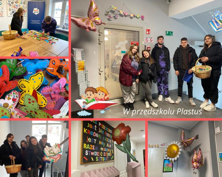 Uczestnicy 11-4 Hufca Pracy w Starogardzie Gdańskim z wizytą w „Plastusiu”