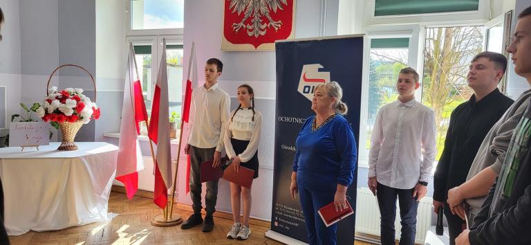 “Wiwat Maj, Trzeci Maj” w OSiW OHP Mysłakowice