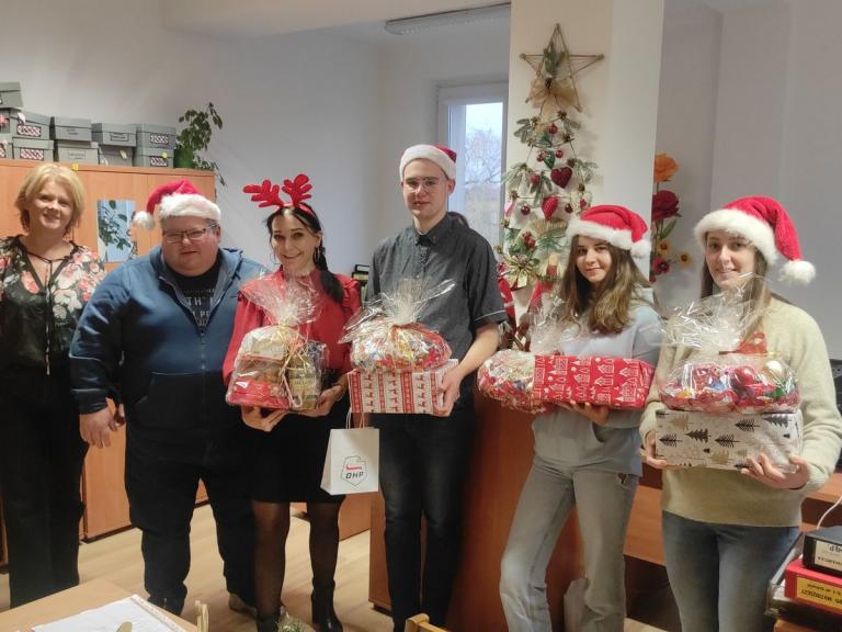 Mikołajkowe wizyty w Rzeszowskim Hufcu Pracy