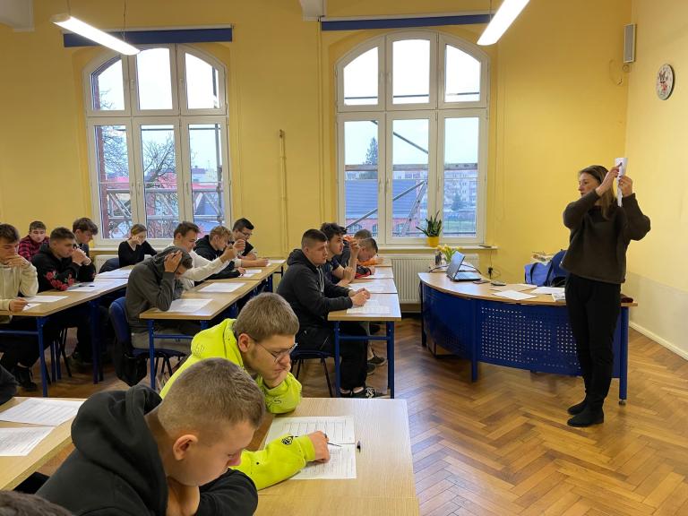 Próbny egzamin zawodowy we Wschowie