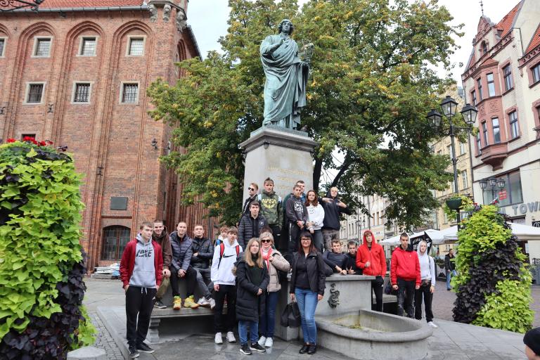 Wycieczka do Torunia uczestników Ośrodka Szkolenia i Wychowania w Próchnowie