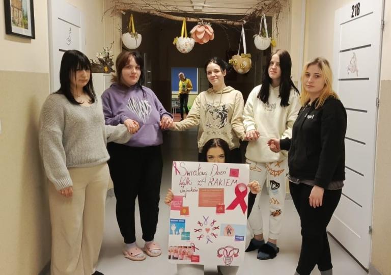 Profilaktyka ma moc – warsztaty dla dziewcząt z OSiW OHP Mysłakowice na temat raka jajnika