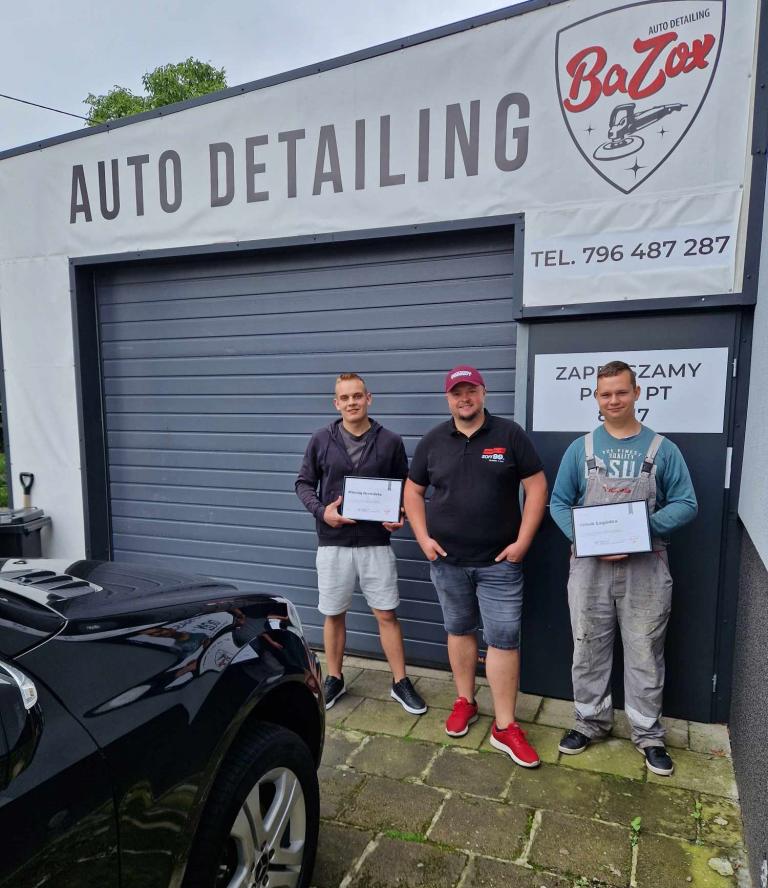 „Aktywni górą!” - Kurs Autodetailing w gostyńskim Hufcu Pracy 