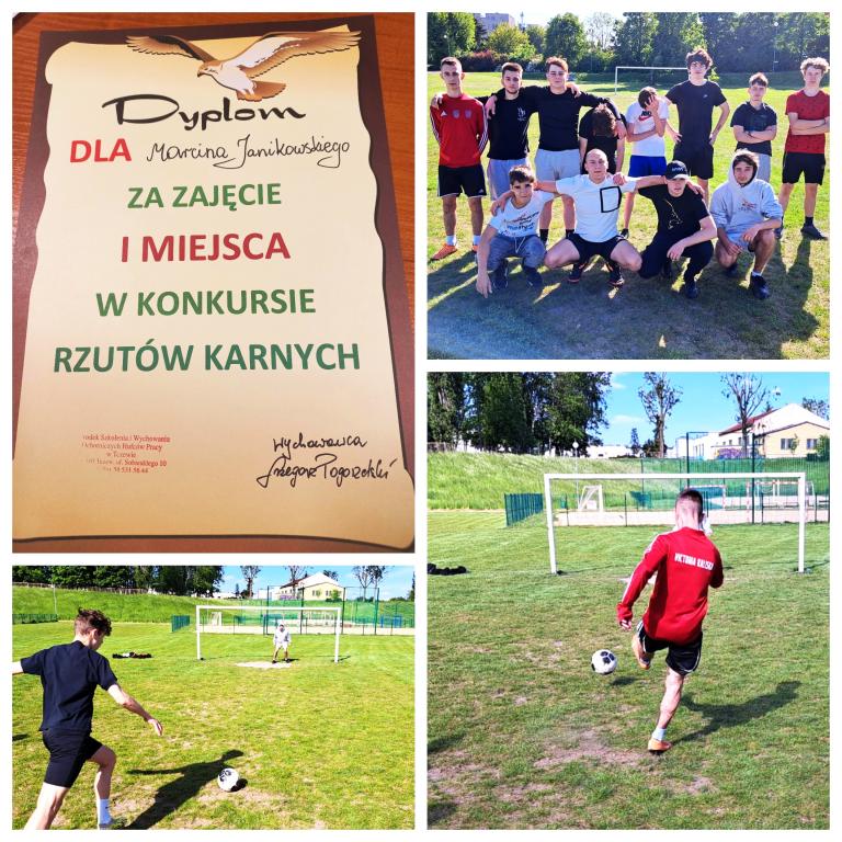 Konkurs Rzutów Karnych w Ośrodku Szkolenia i Wychowania w Tczewie