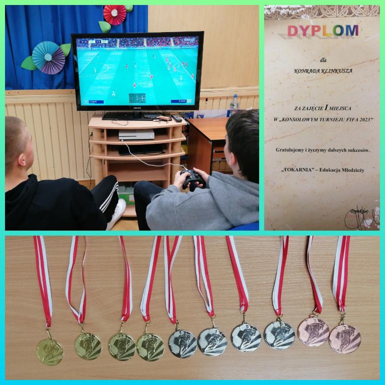 I Konsolowy Turniej FIFA 2023 w 11-23 Hufcu Pracy w Słupsku