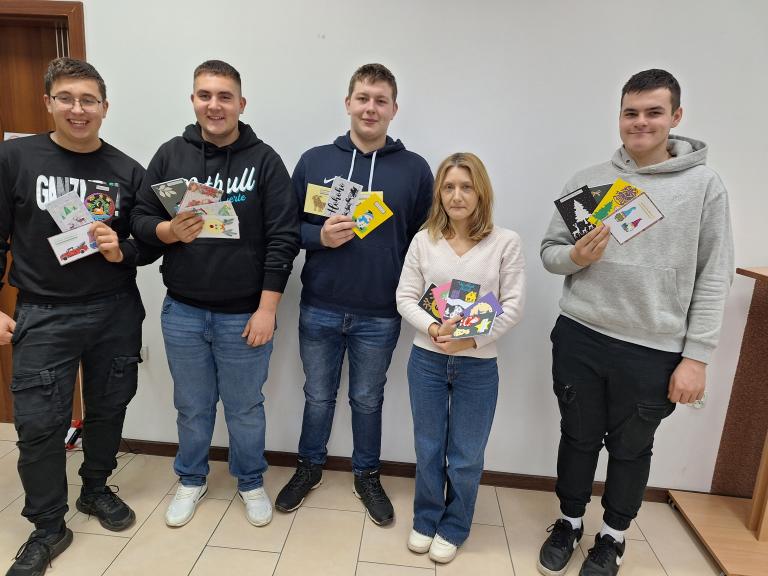 Konkurs na Kartkę Bożonarodzeniową w Hufcu Pracy w Gostyniu