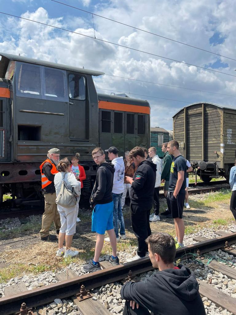 Wizyta studyjna młodzieży  CKiW   OHP w PKP intercity 