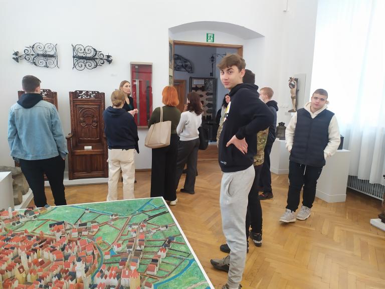 Lekcja w nyskim muzeum